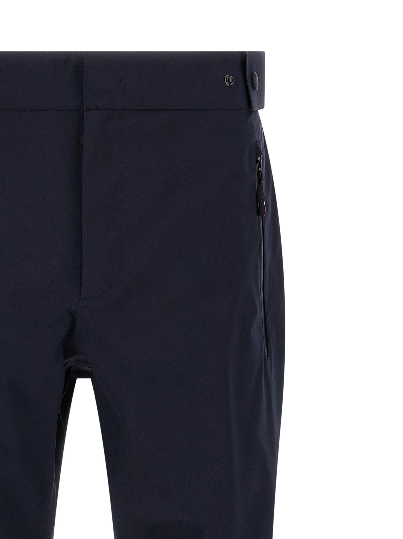Blue Polyamide Joggers (Workout Pants)