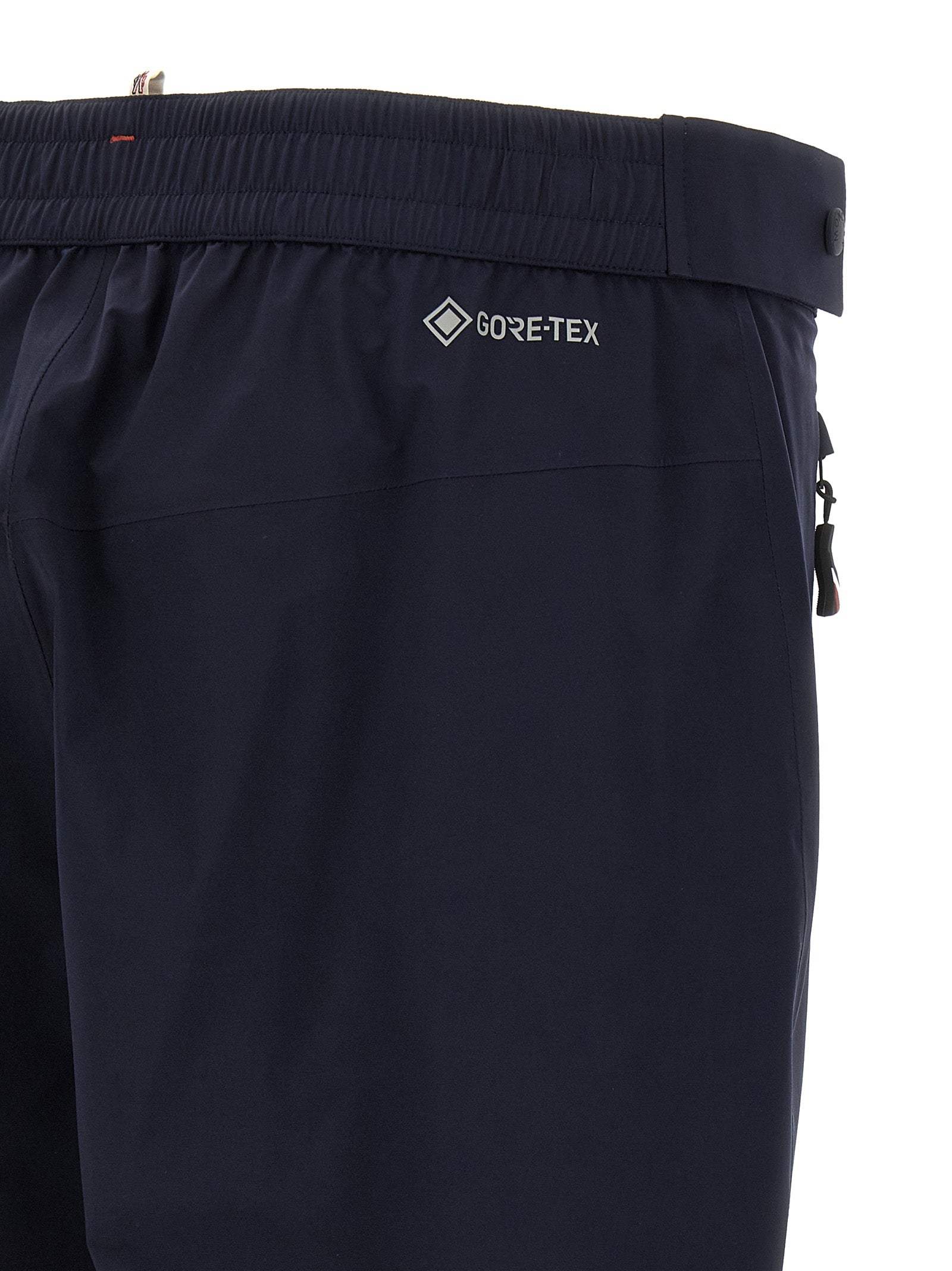 Blue Polyamide Joggers (Workout Pants)