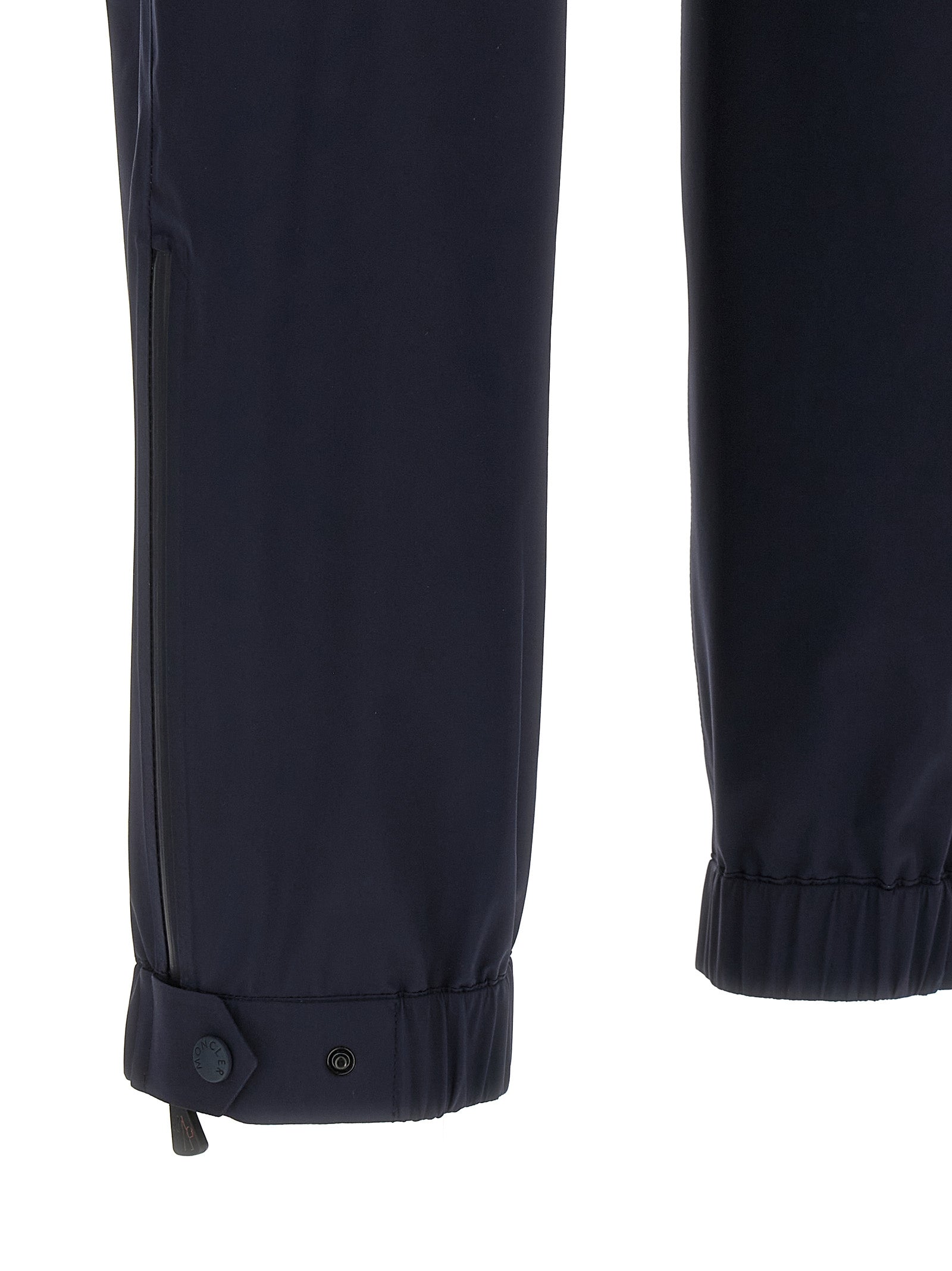 Blue Polyamide Joggers (Workout Pants)