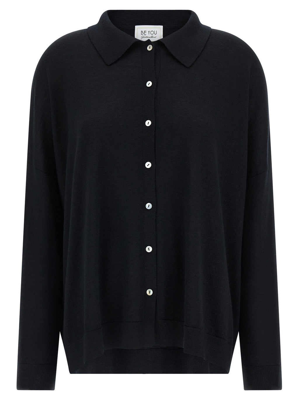 Black Cashmere Cardigan