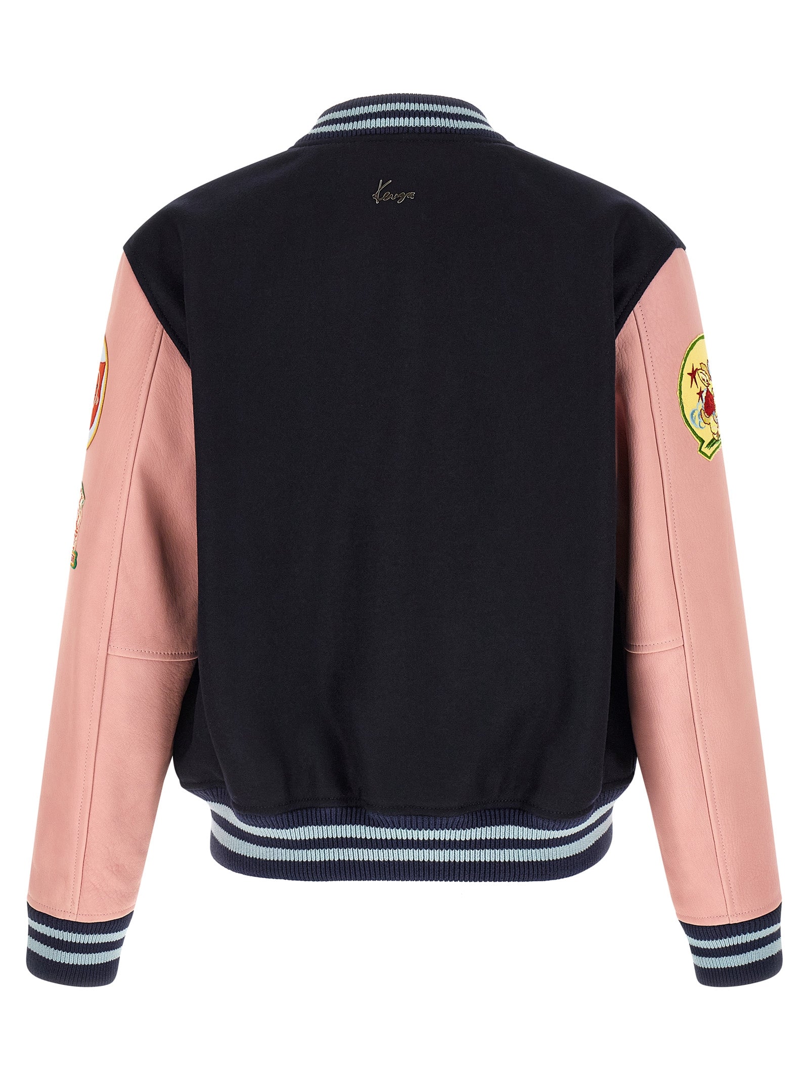 Multicolor Wool Bomber