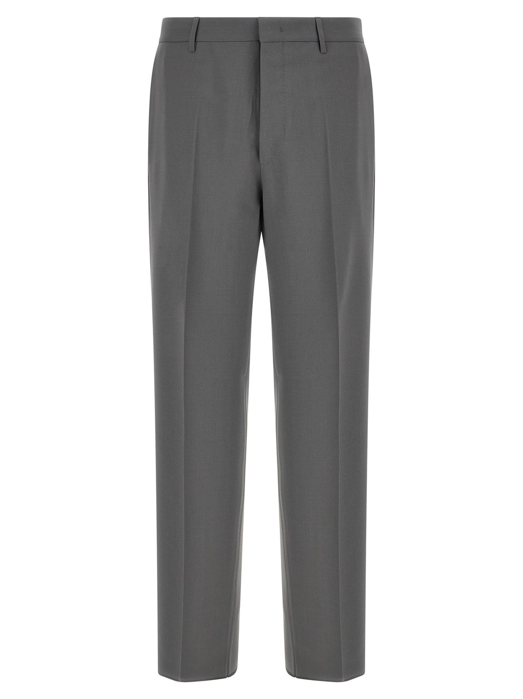 Gray Virgin Wool Two-Piece Suit