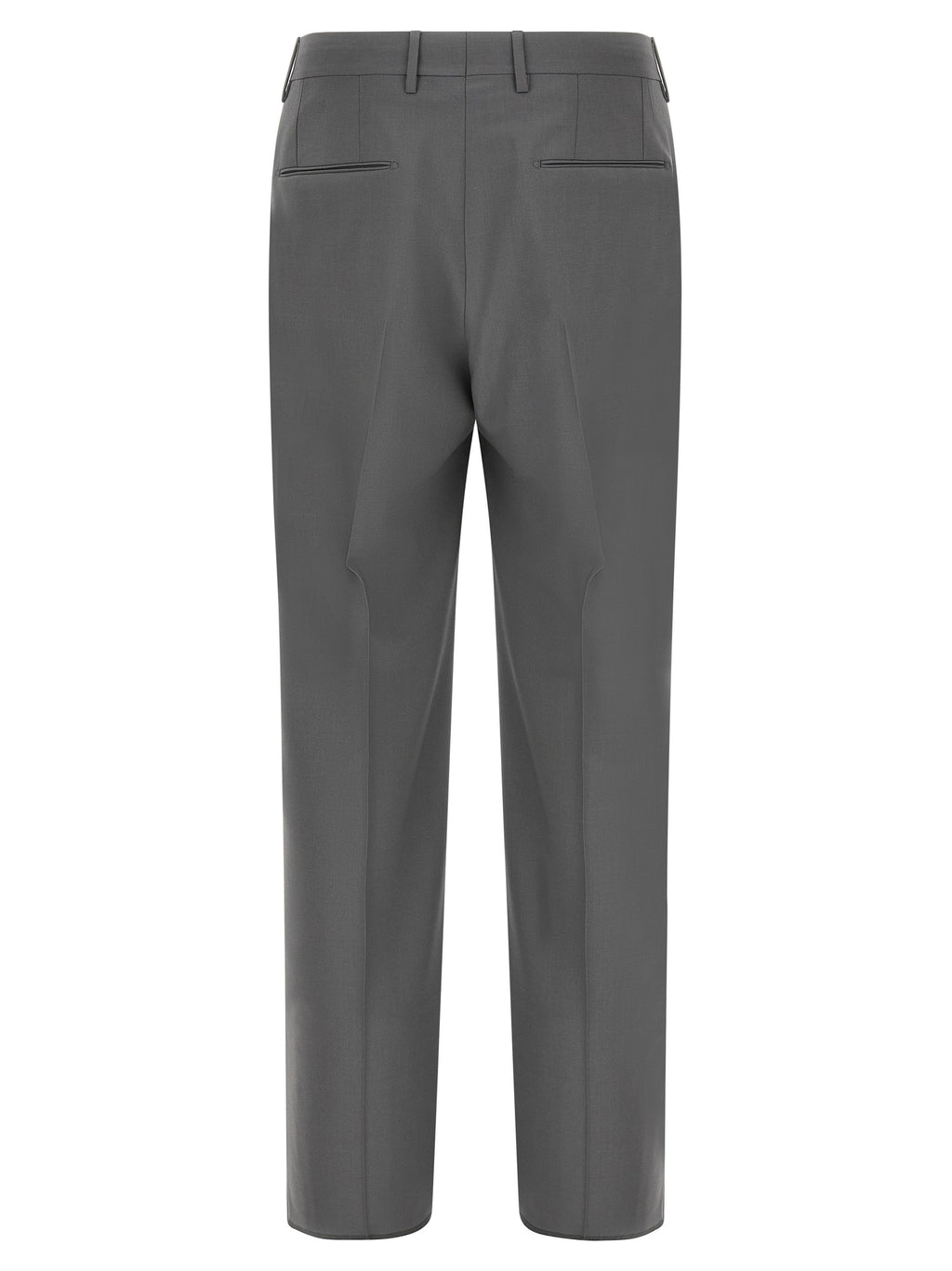 Gray Virgin Wool Two-Piece Suit