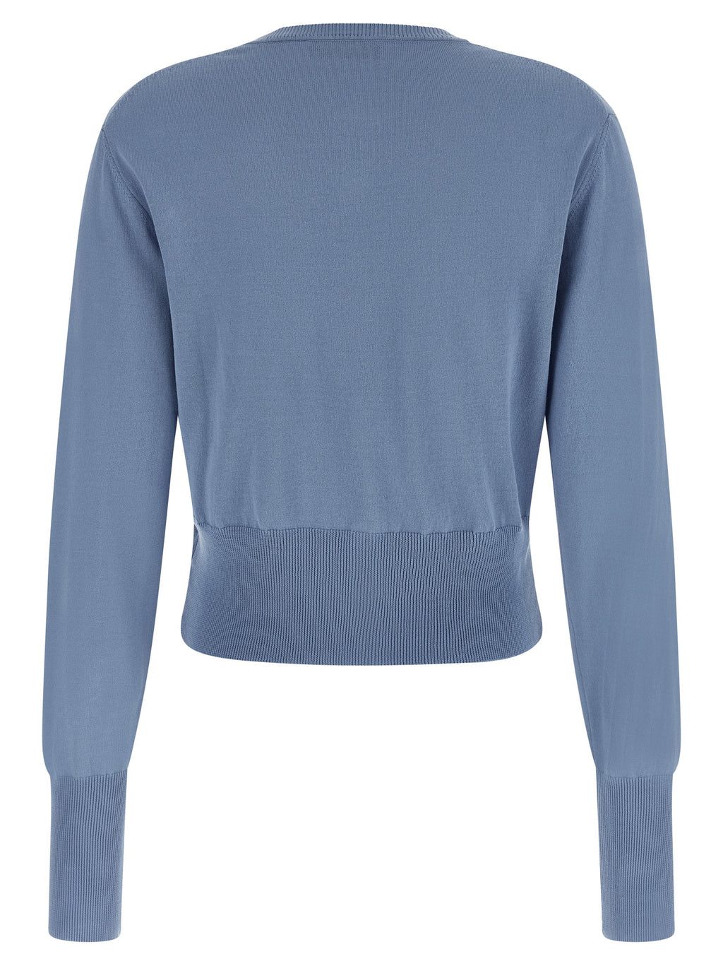 Blue Cotton Cardigan