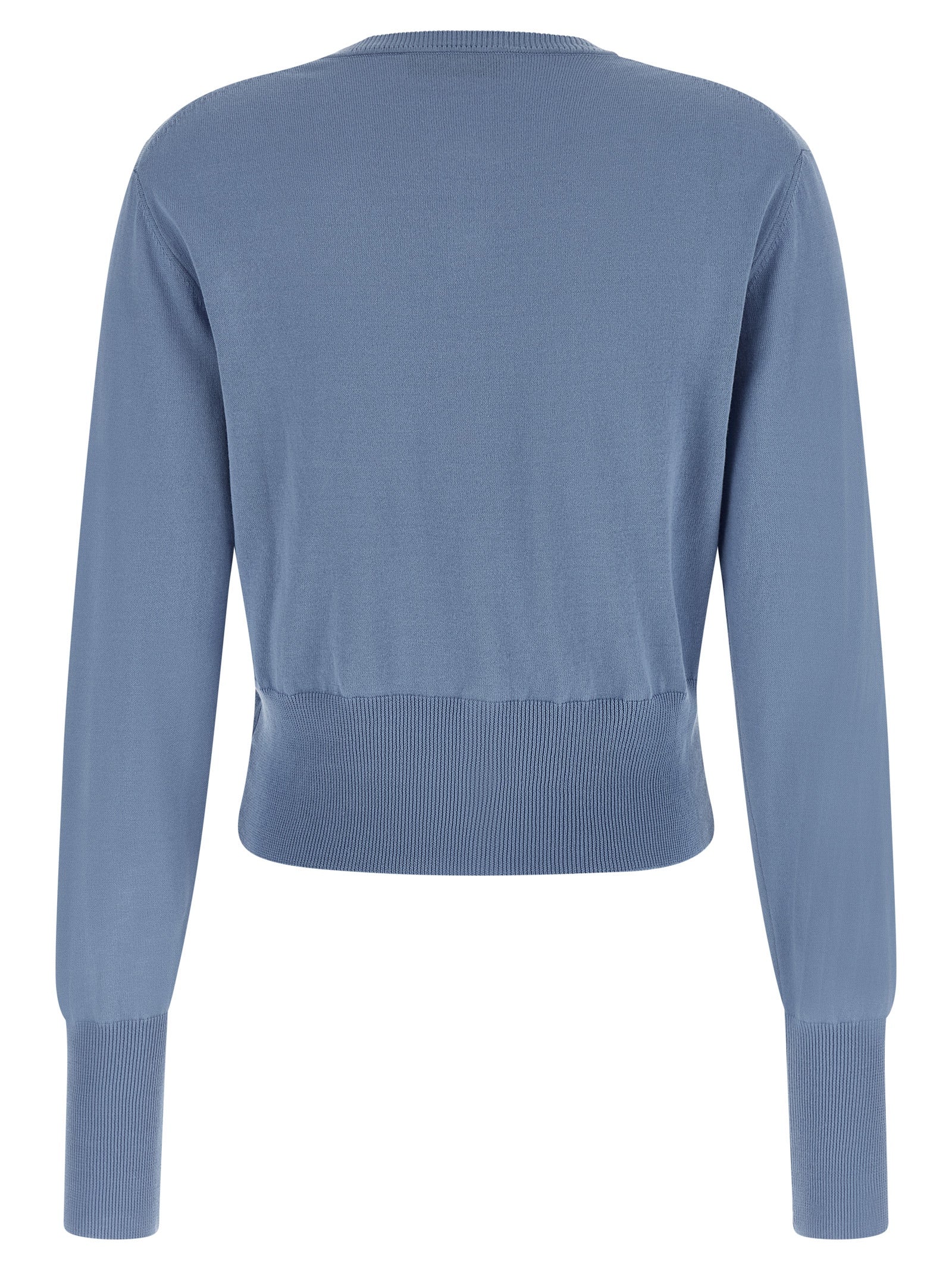 Blue Cotton Cardigan