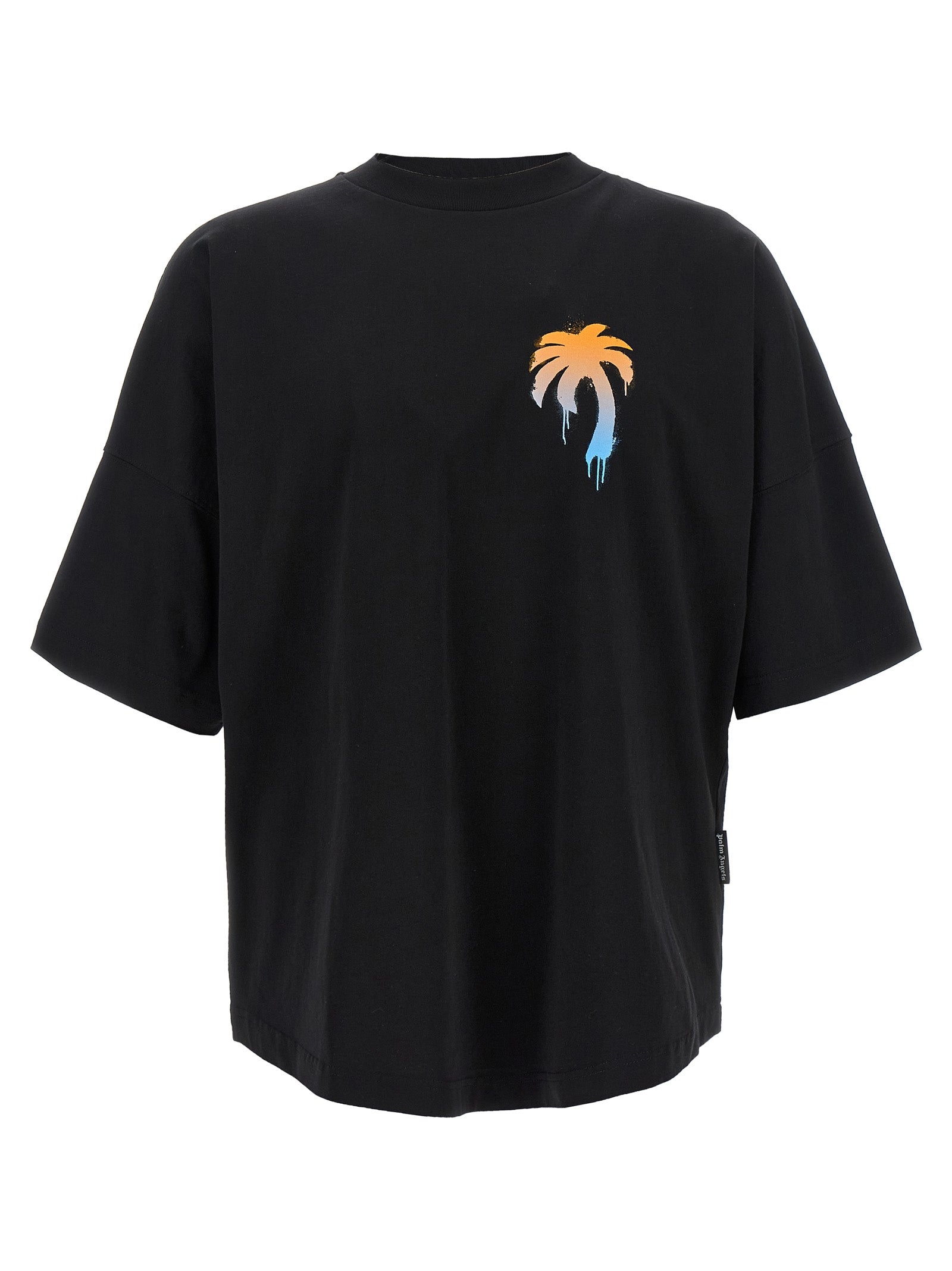 Black Cotton T-Shirt