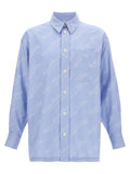 Blue Cotton Blouse
