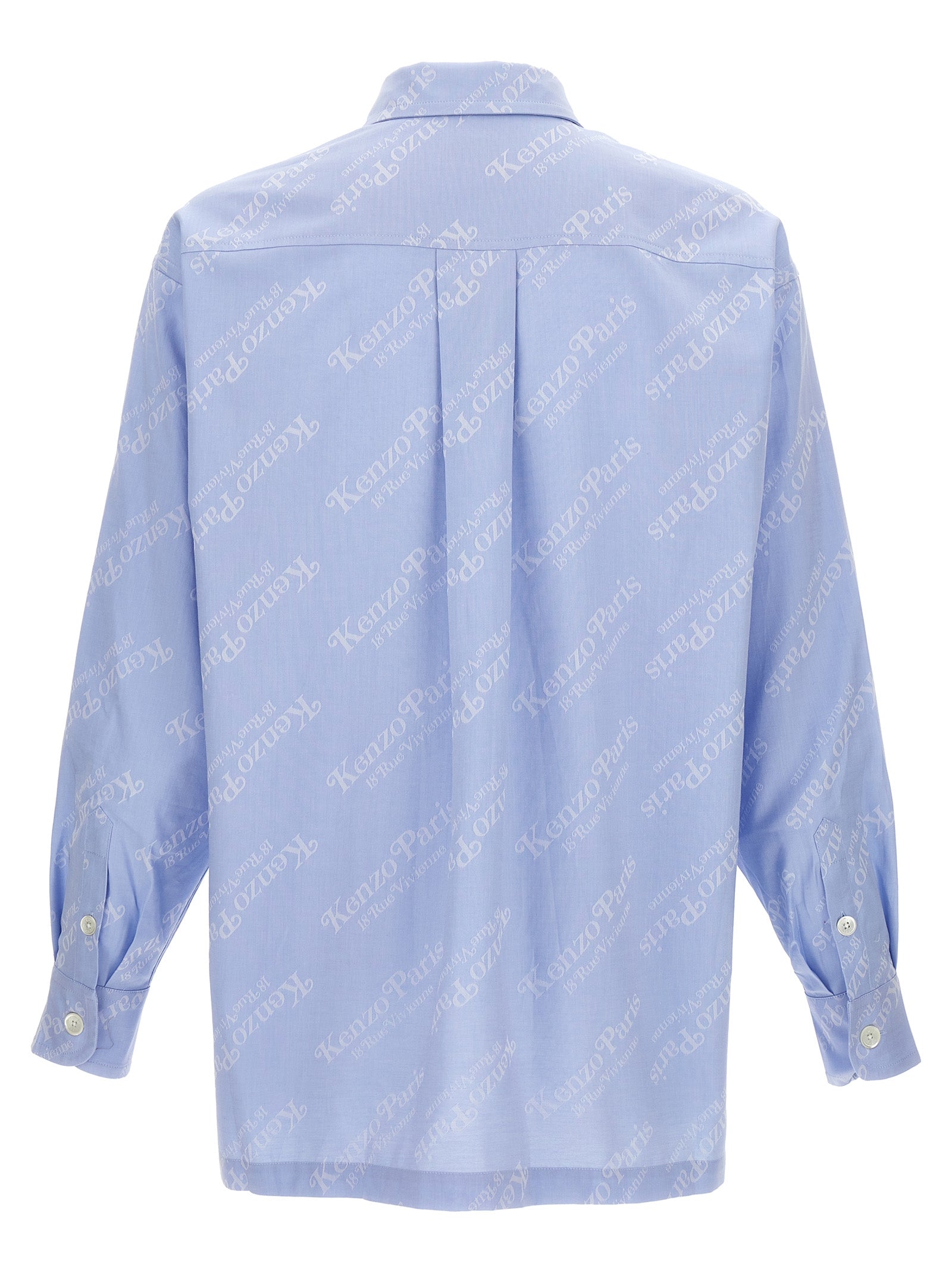 Blue Cotton Blouse