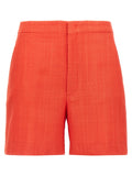 Multicolor Viscose Bermuda Shorts