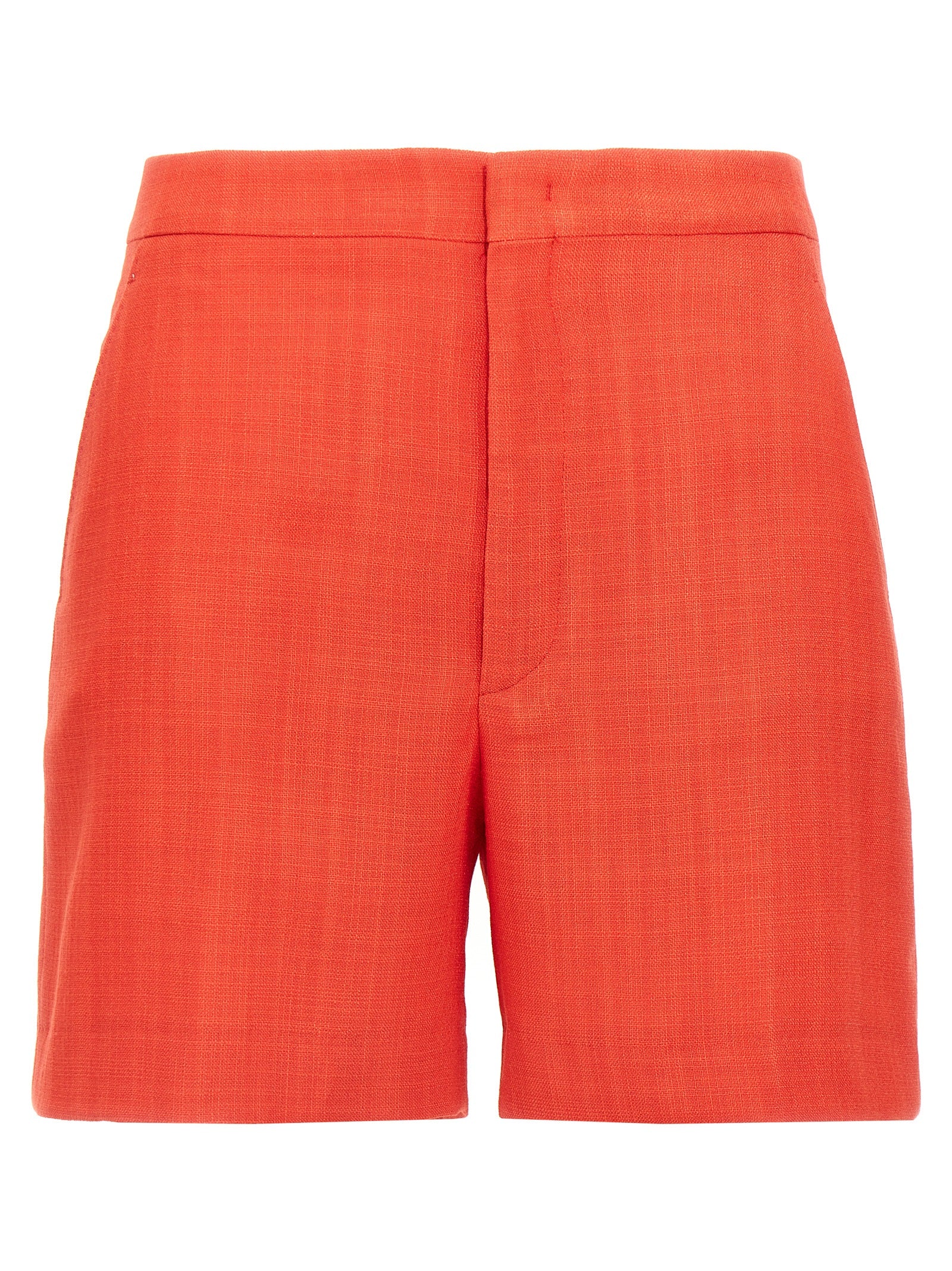 Multicolor Viscose Bermuda Shorts