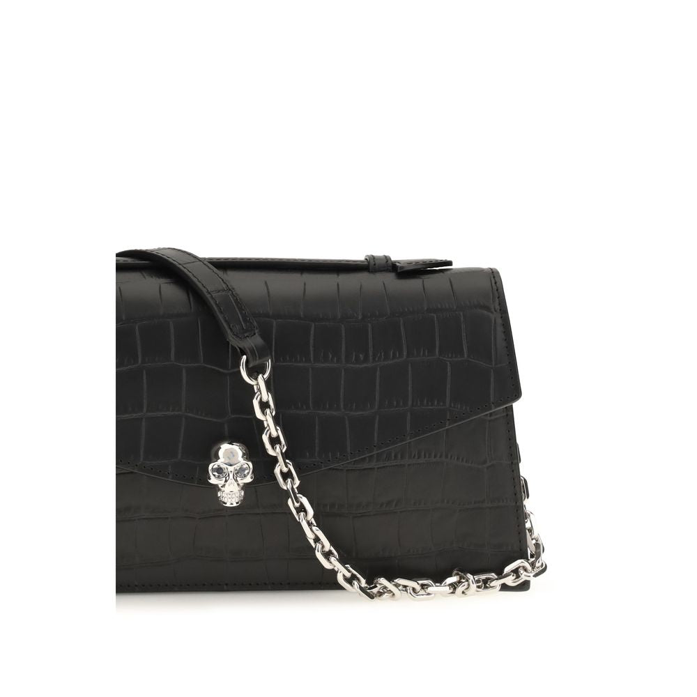 Black Calf Leather Bos Taurus Handbag