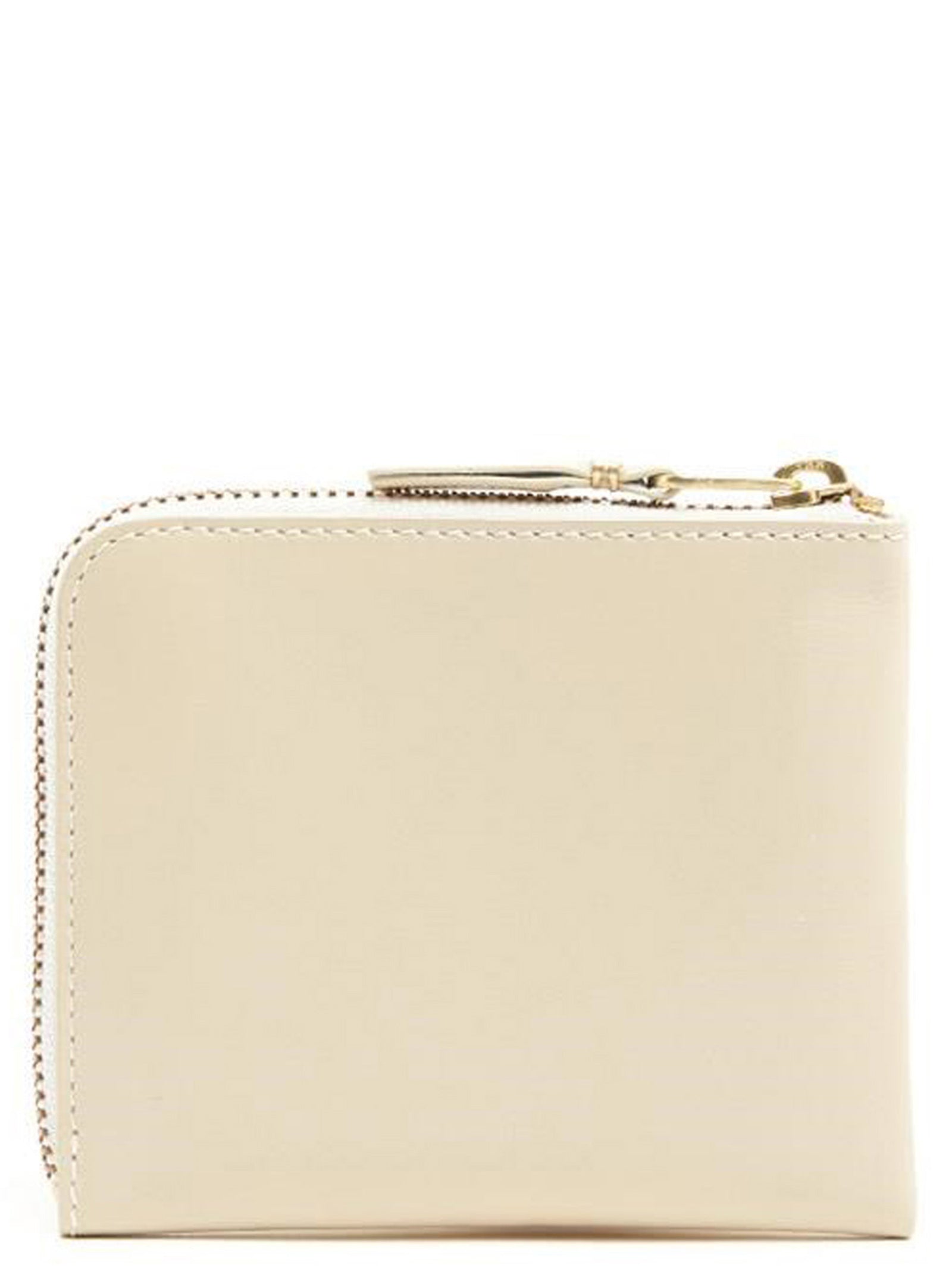 Beige Cowhide Cardholder