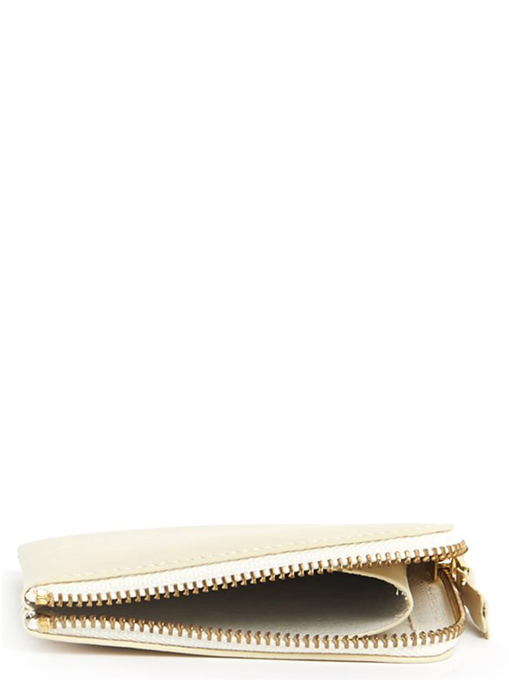 Beige Cowhide Cardholder