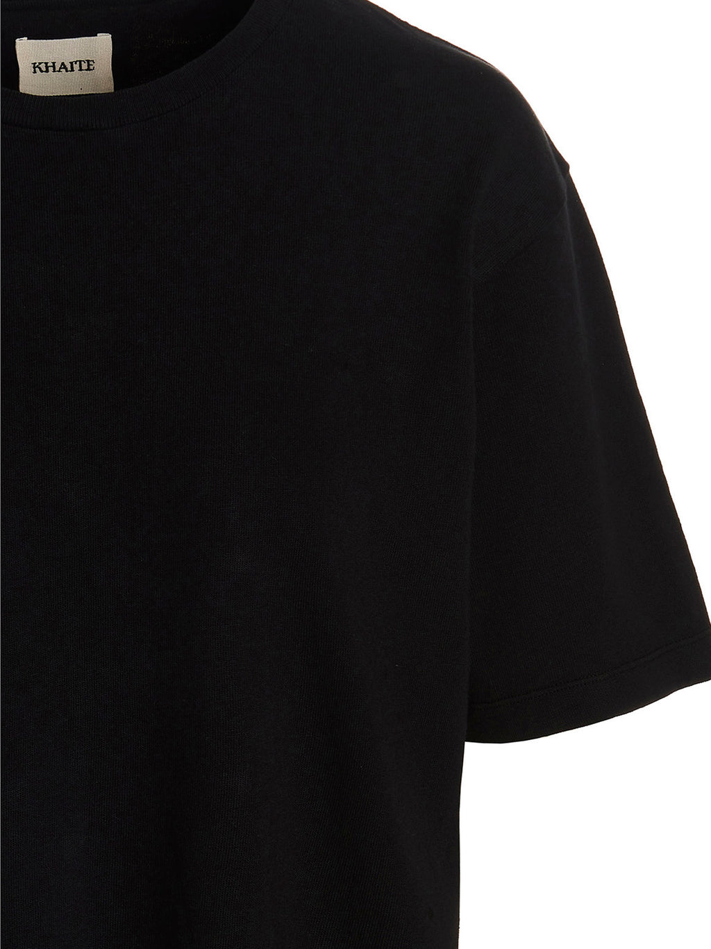 Black Cotton T-Shirt