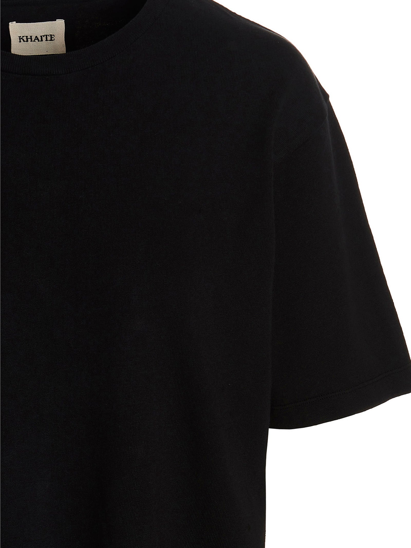 Black Cotton T-Shirt