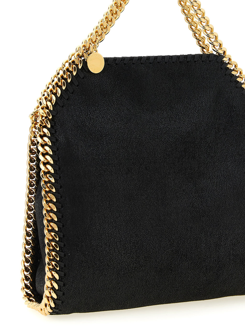 Black Polyester Handbag