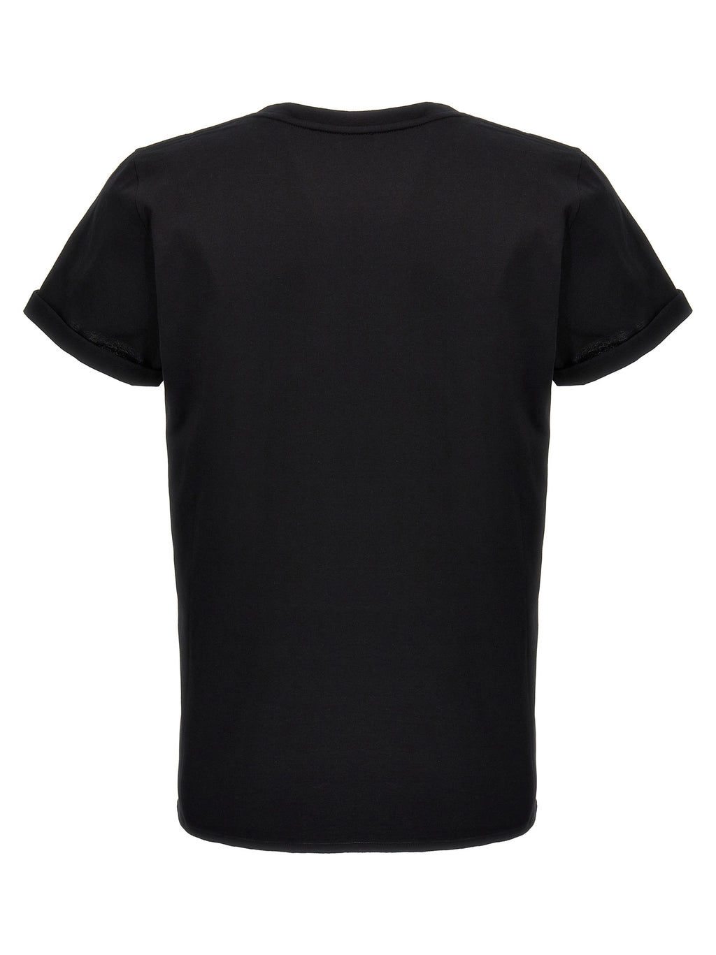 Black Cotton T-Shirt
