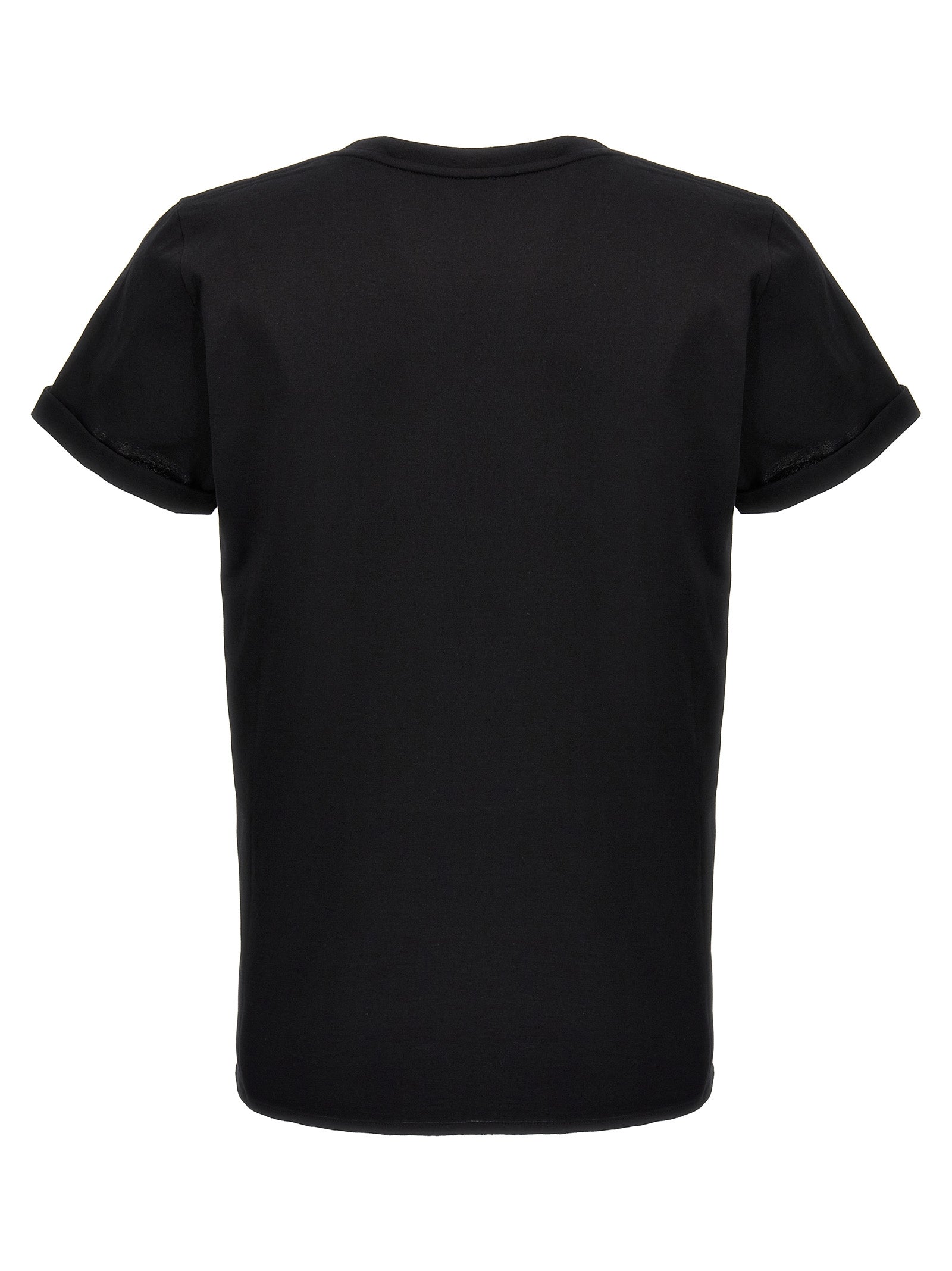 Black Cotton T-Shirt