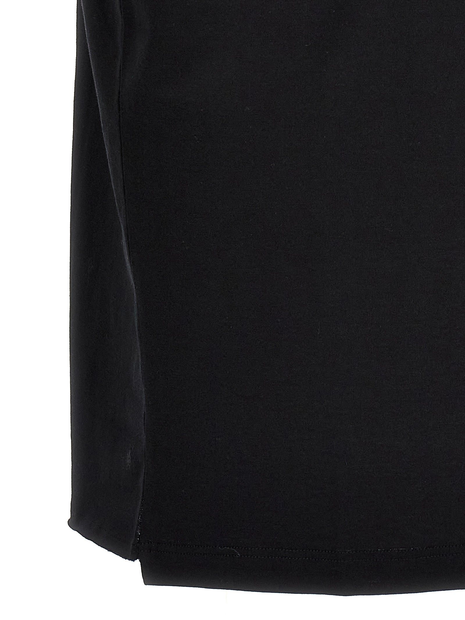 Black Cotton T-Shirt