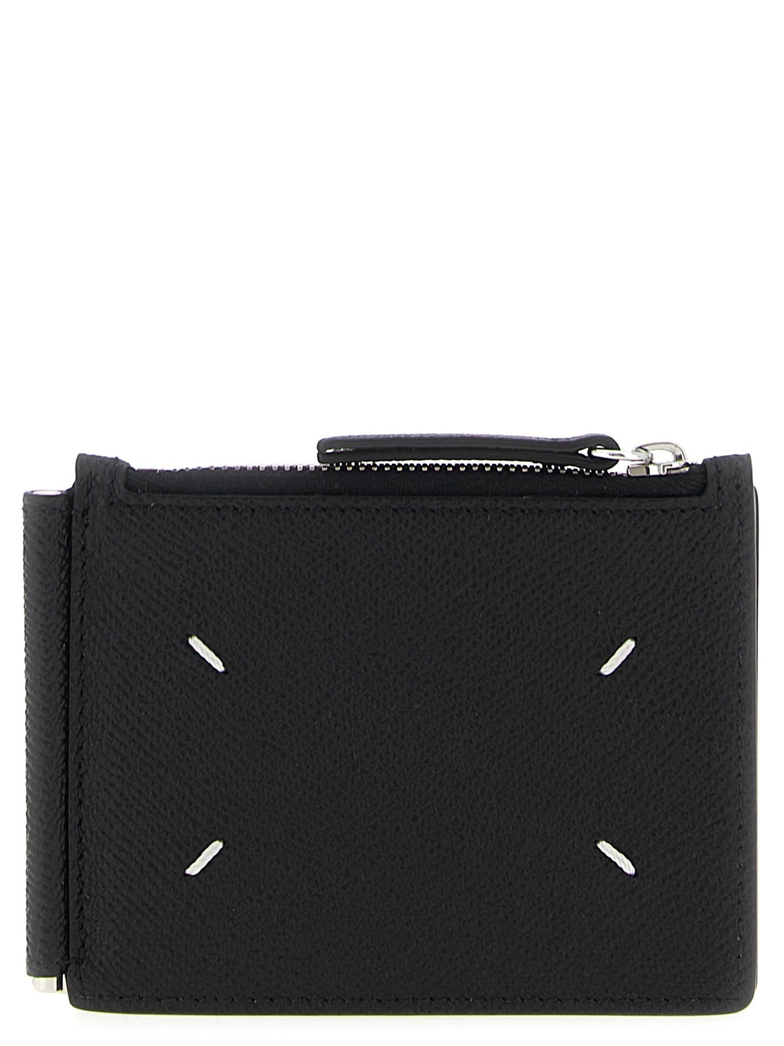 Black Leather Leather Wallet