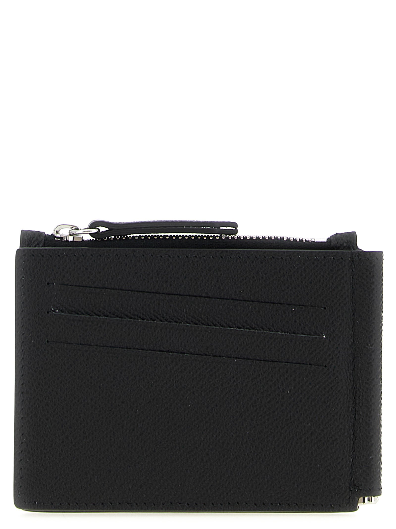 Black Leather Leather Wallet