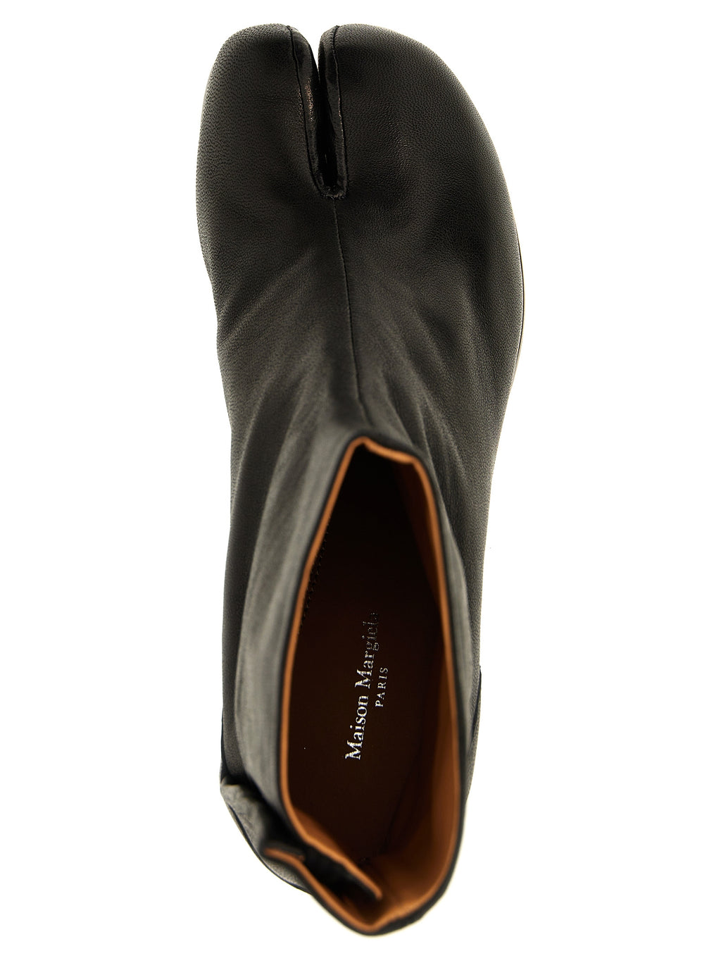 Black Napa Leather / Calf Bos Taurus Ankle Boots