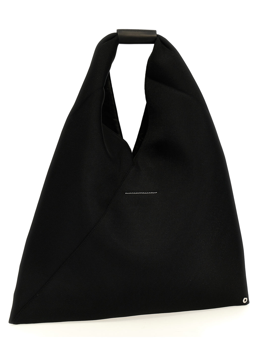 Black Polyester Shoulder Bag