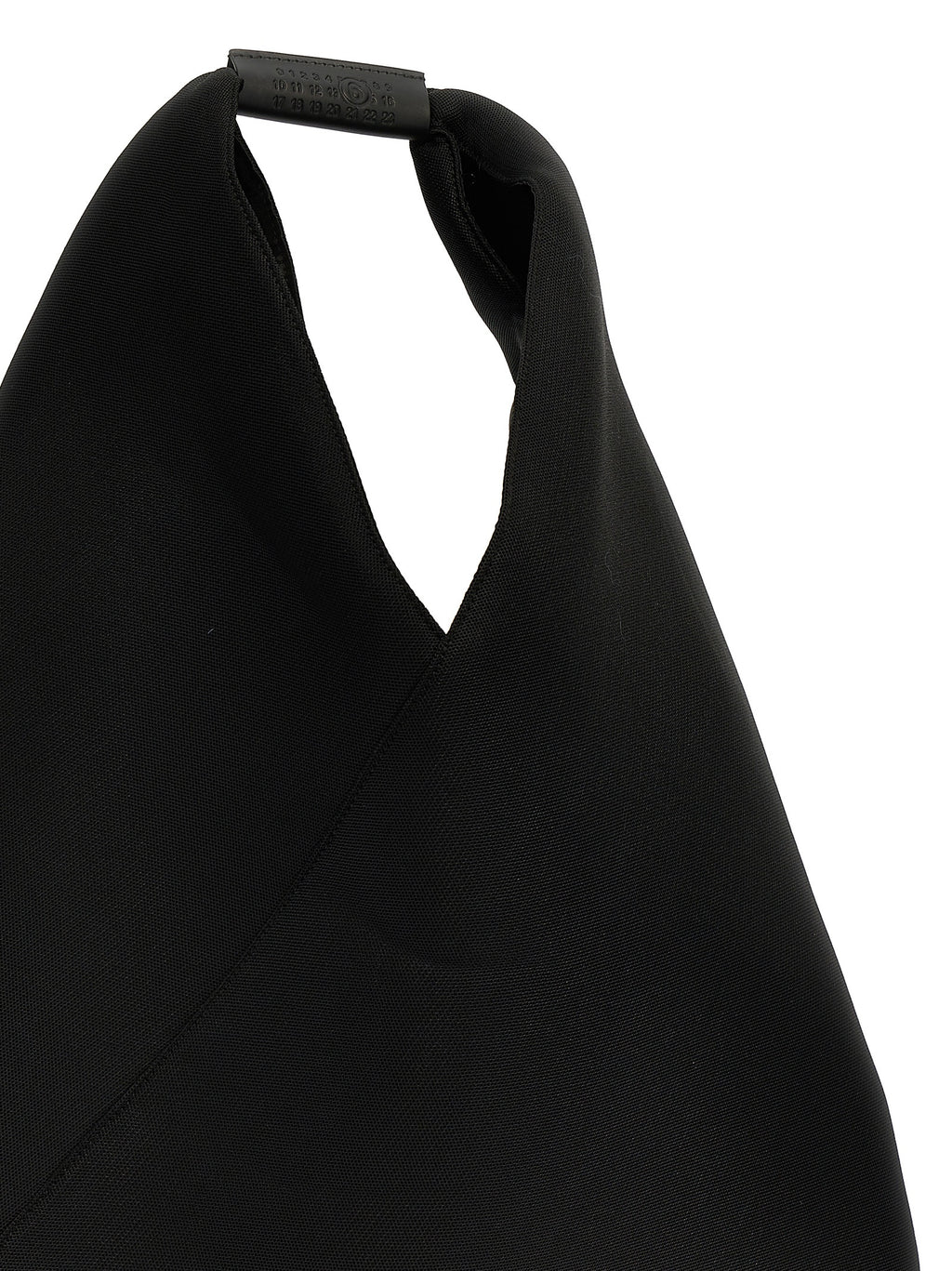 Black Polyester Shoulder Bag