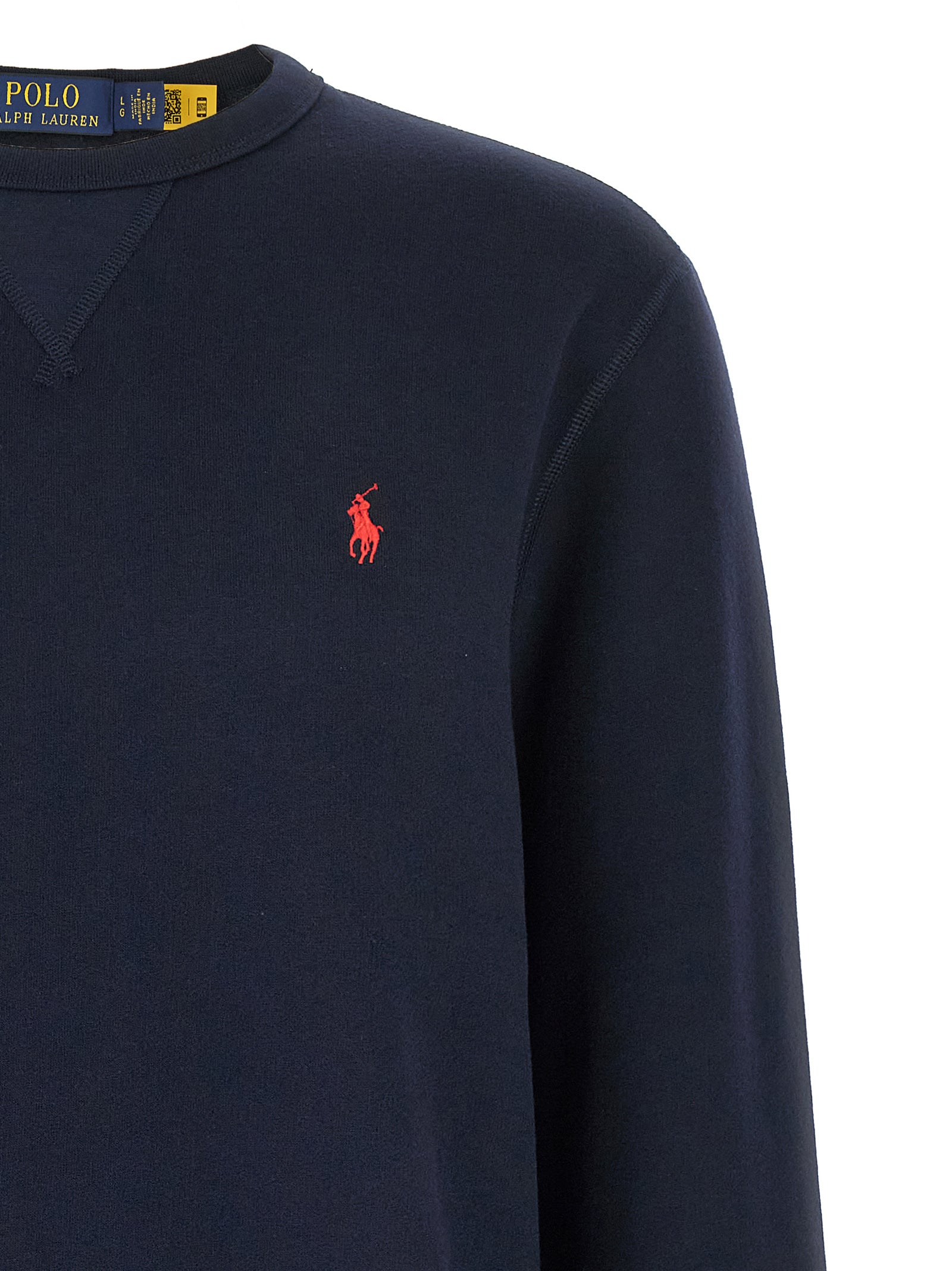 Blue Cotton Sweatshirt