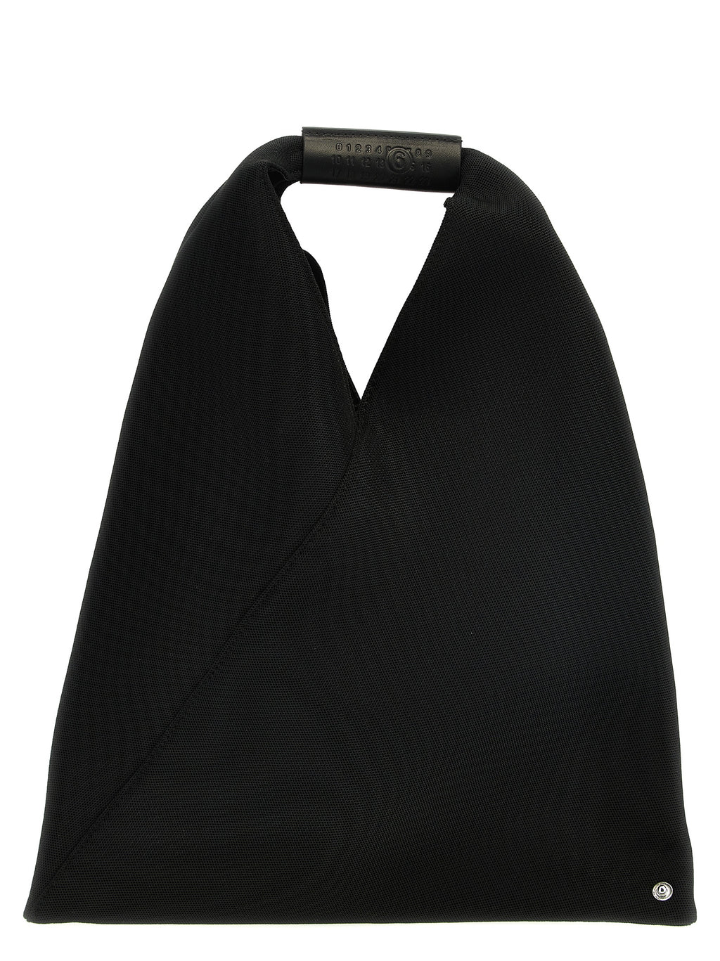 Black Polyester Shoulder Bag