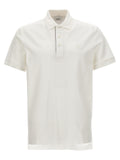 White Cotton Polo Shirt
