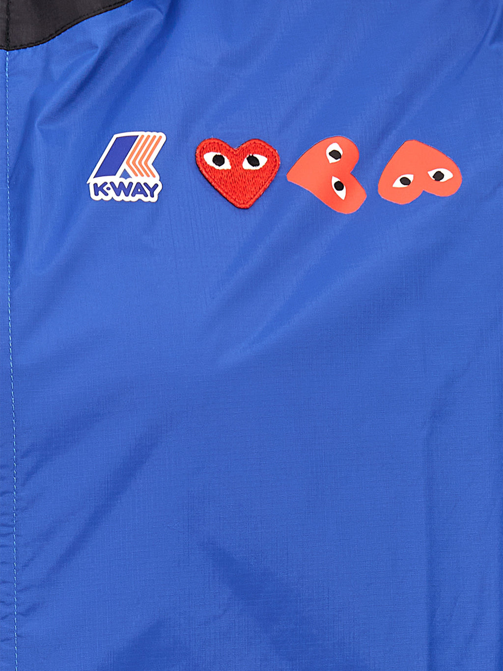 Blue Nylon Shell Jacket