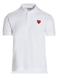 White Cotton Polo Shirt