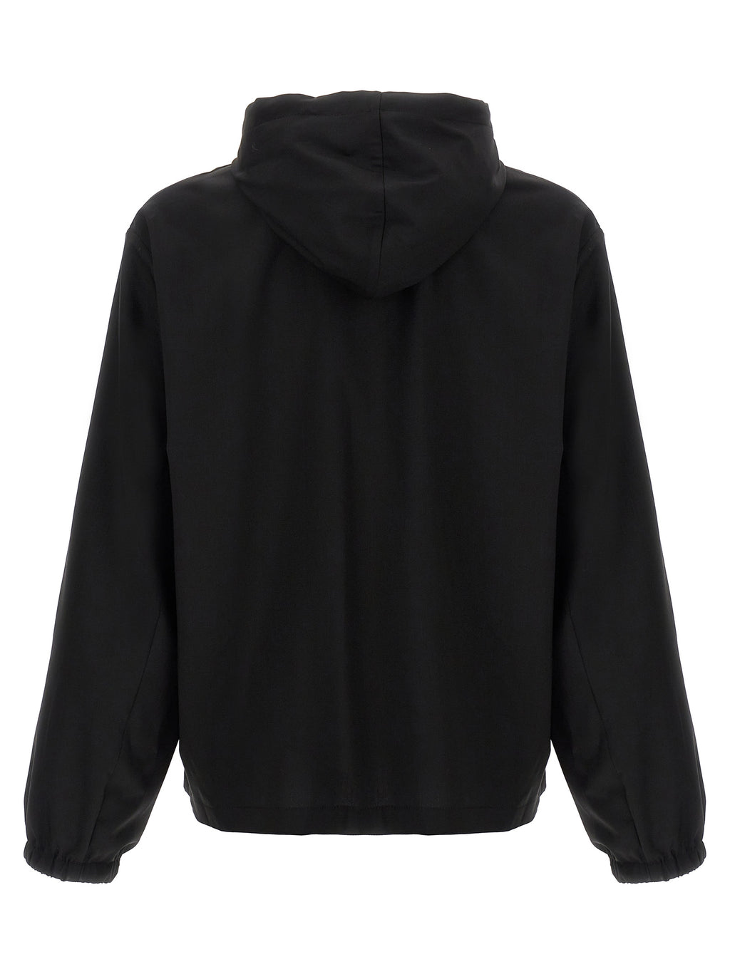 Black Virgin Wool Sweatshirt