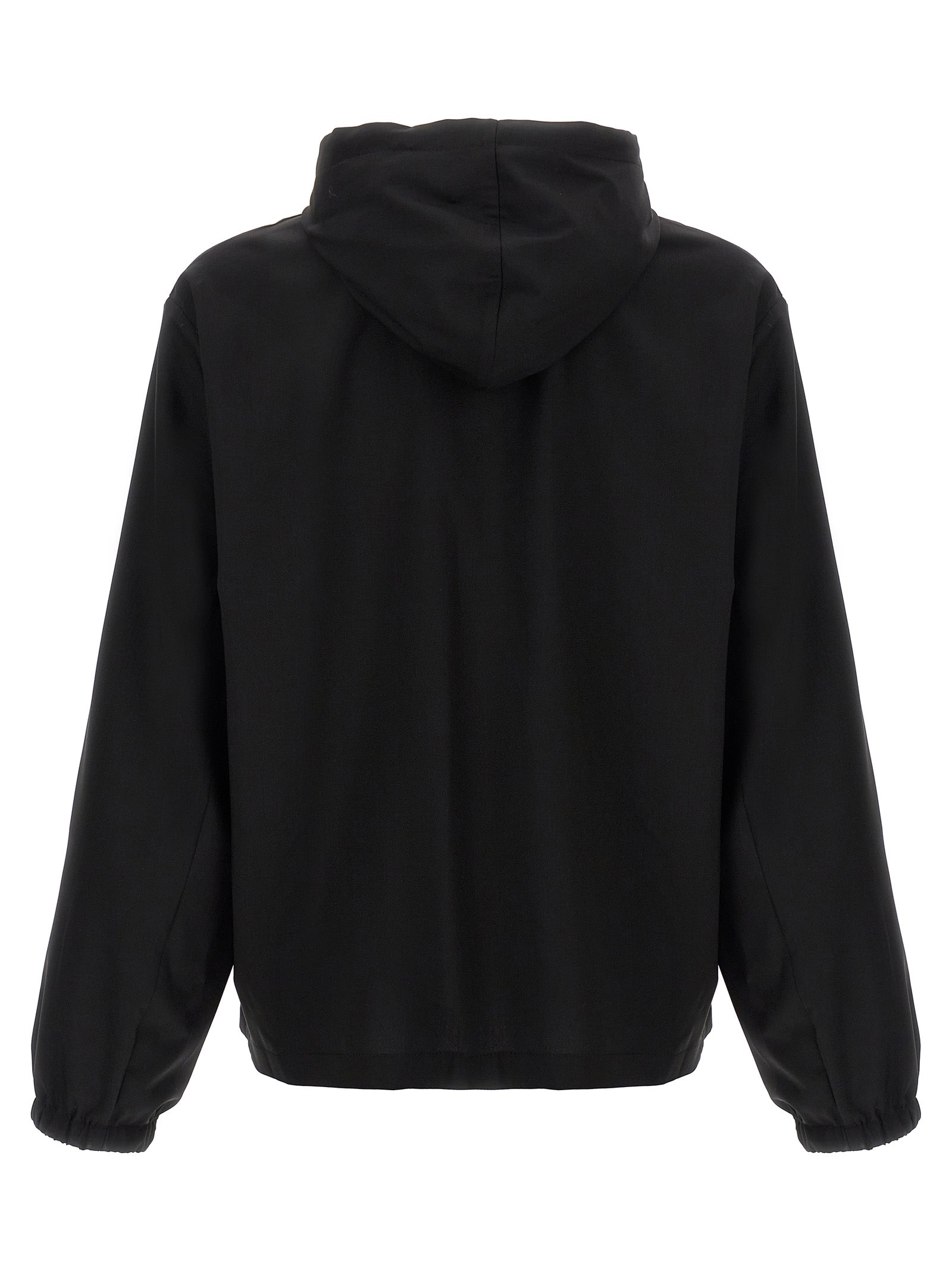 Black Virgin Wool Sweatshirt