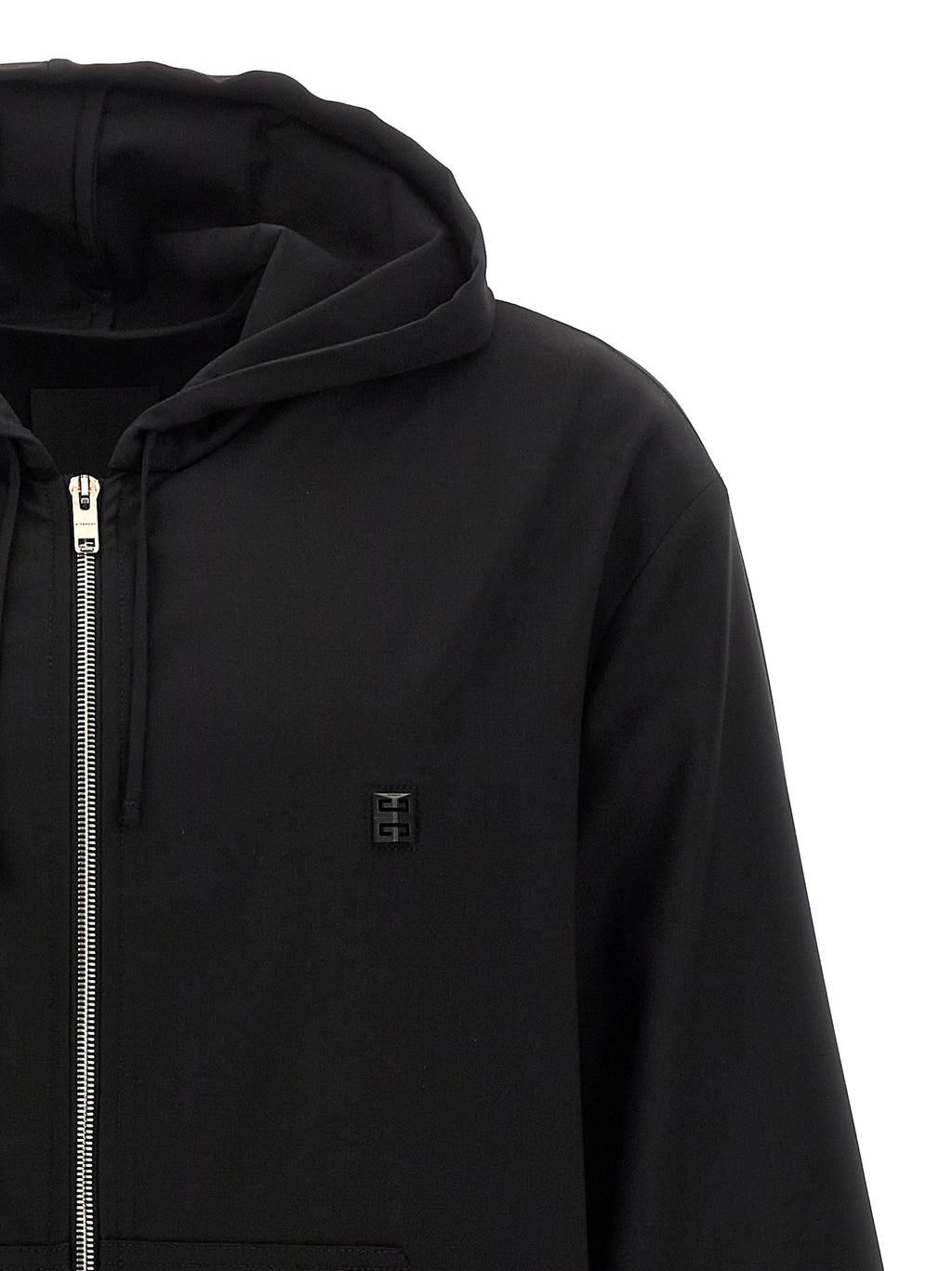 Black Virgin Wool Sweatshirt