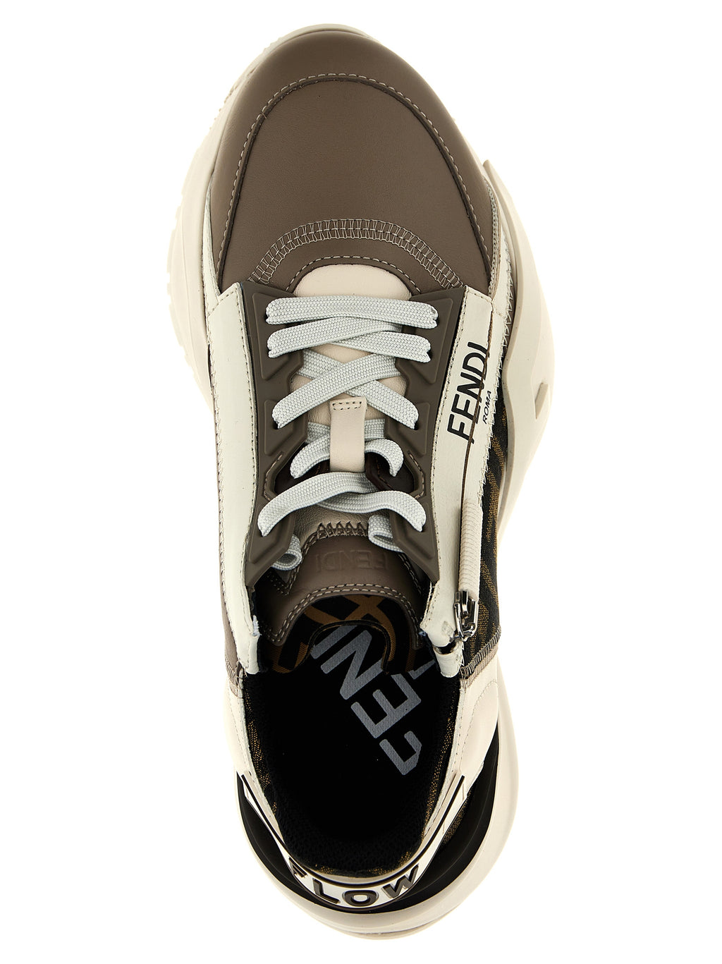 Multicolor Calf Leather Bos Taurus Athletic Sneakers