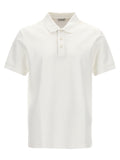 White Cotton Polo Shirt