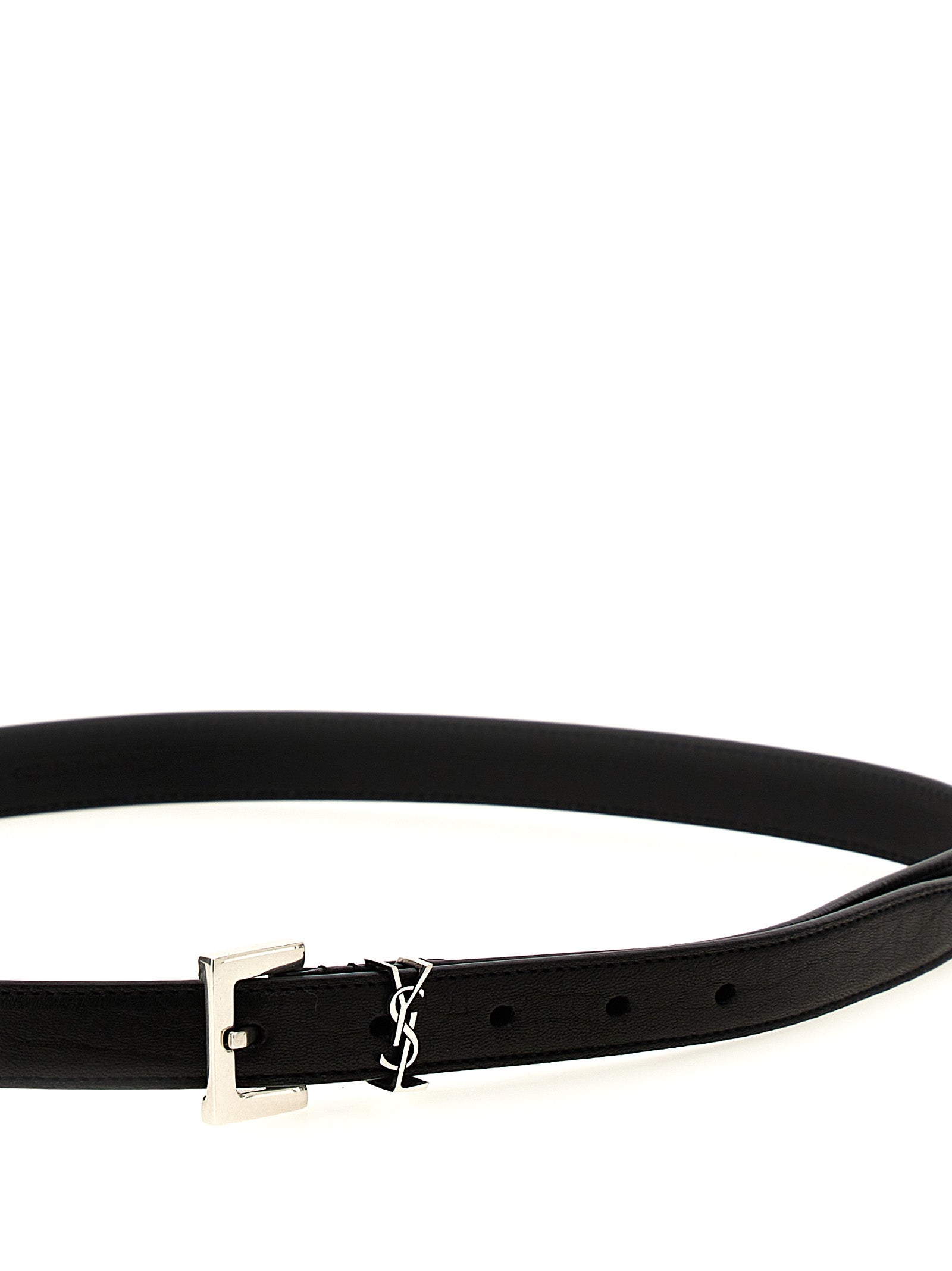 Black Leather Regular Belt