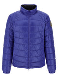 Blue Polyamide Full-Length Jacket