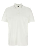 White Cotton Polo Shirt