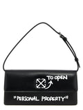 Bicolor Calfskin Shoulder Bag