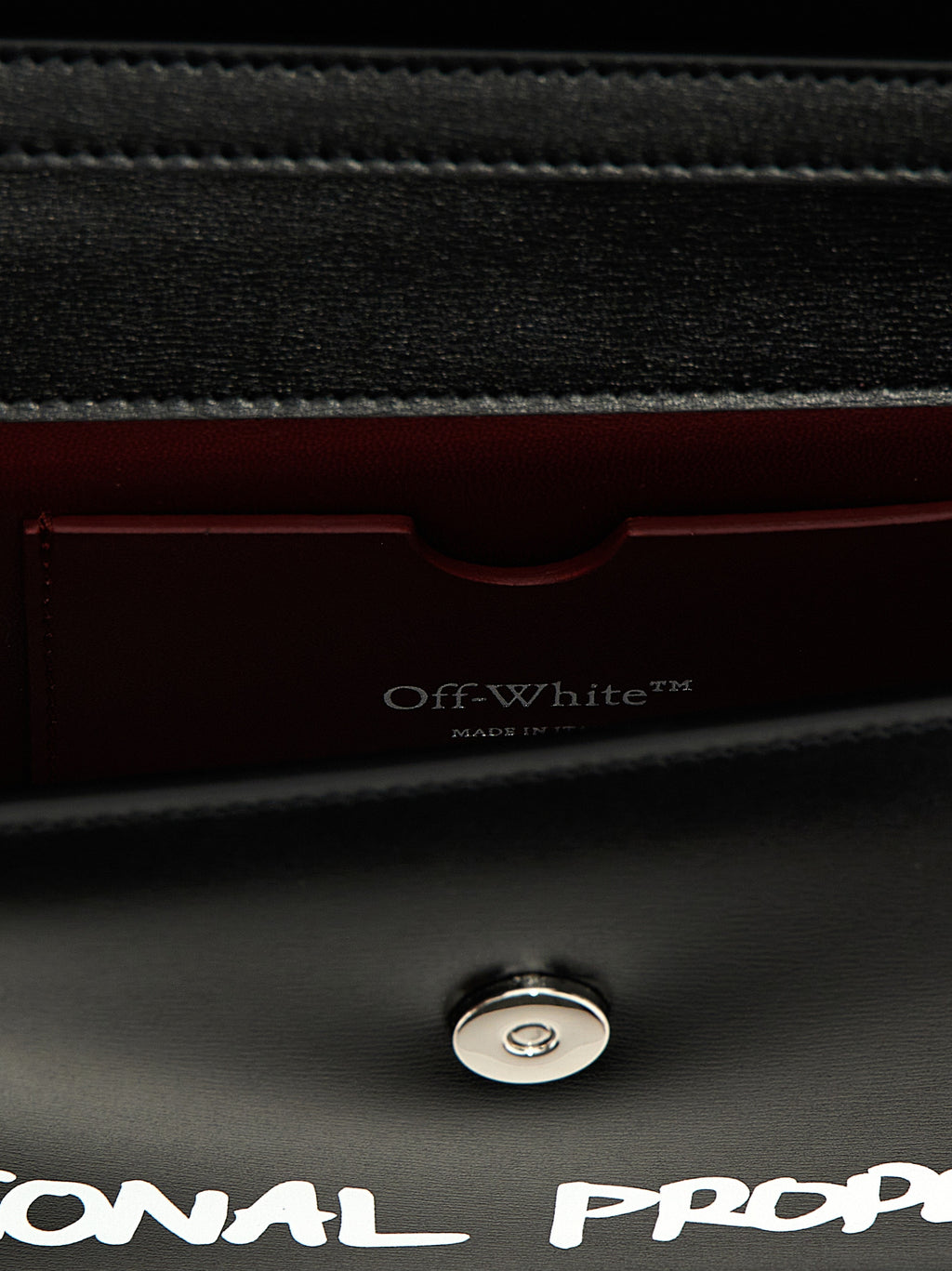 Bicolor Calfskin Shoulder Bag