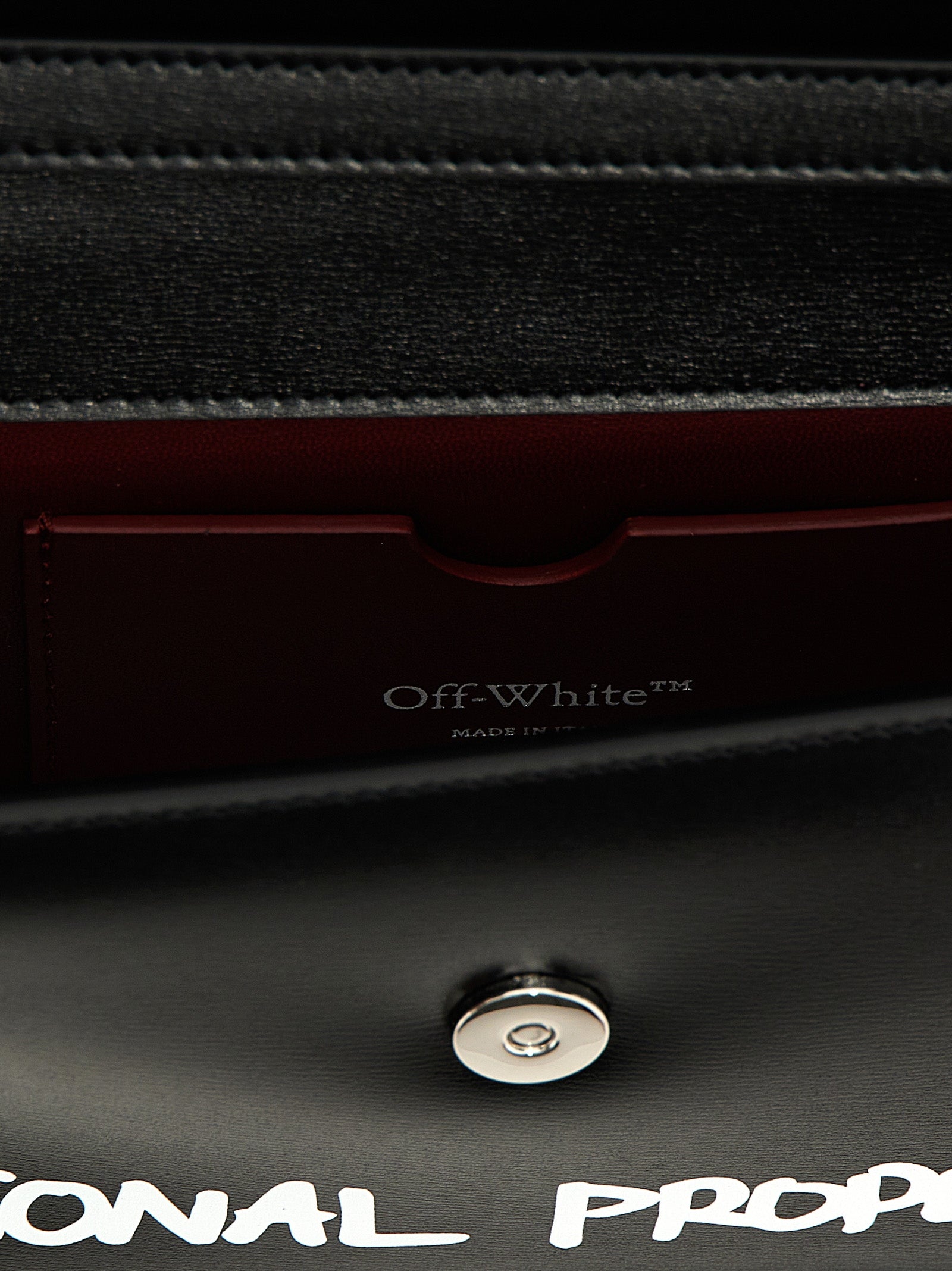 Bicolor Calfskin Shoulder Bag