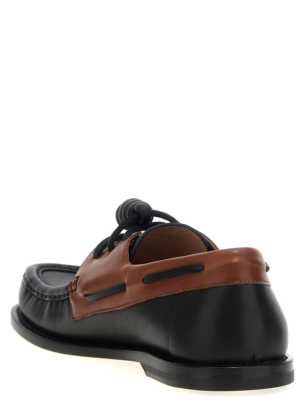 Multicolor Calfskin Slip-On Loafers