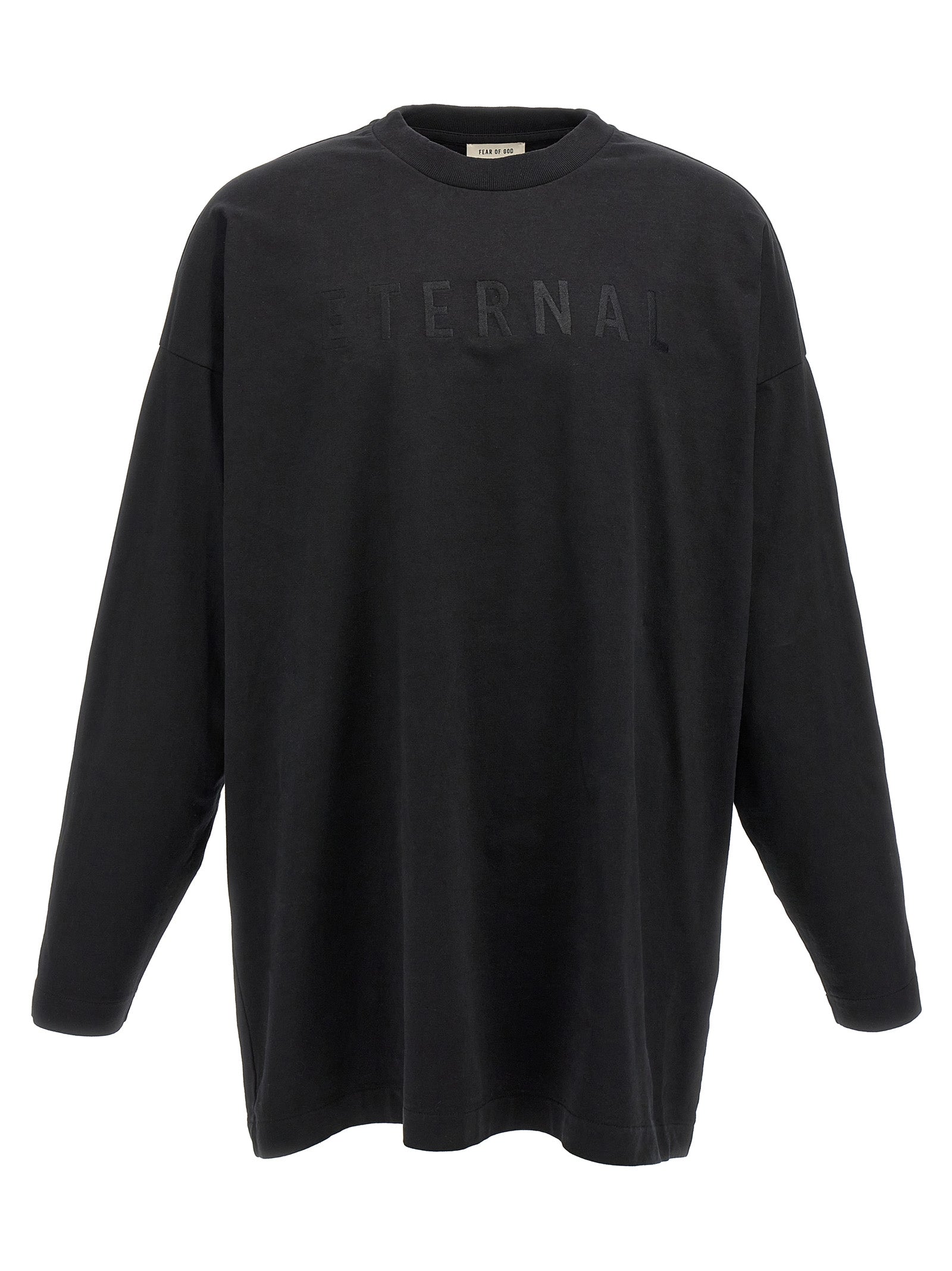 Black Cotton T-Shirt