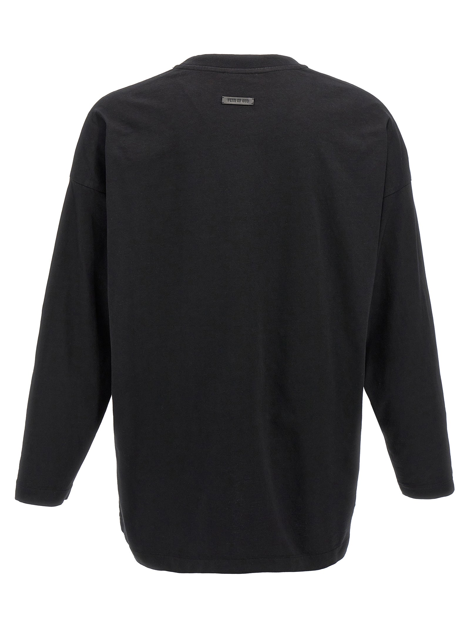 Black Cotton T-Shirt