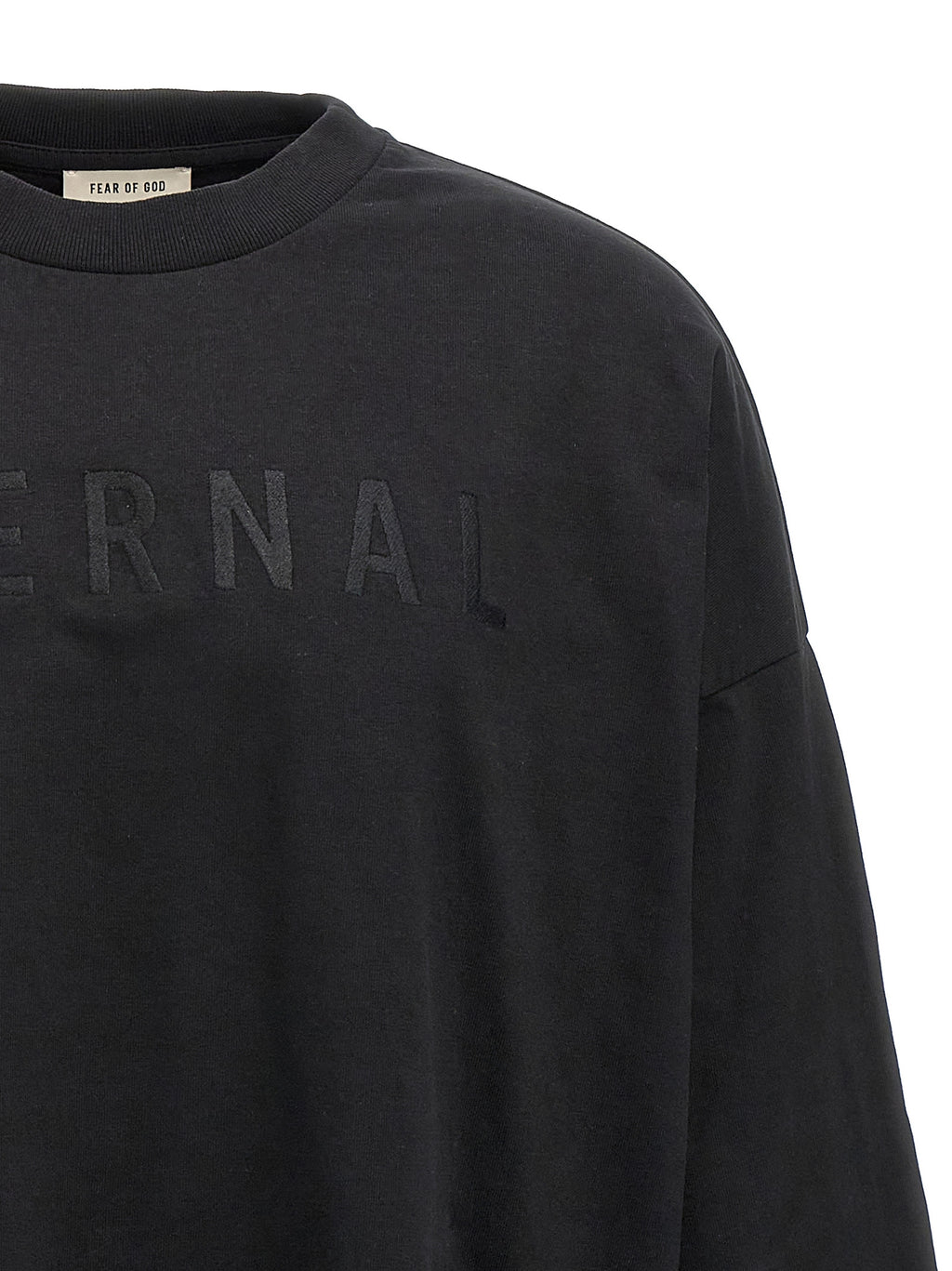 Black Cotton T-Shirt