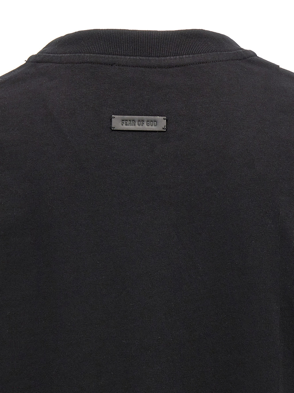 Black Cotton T-Shirt