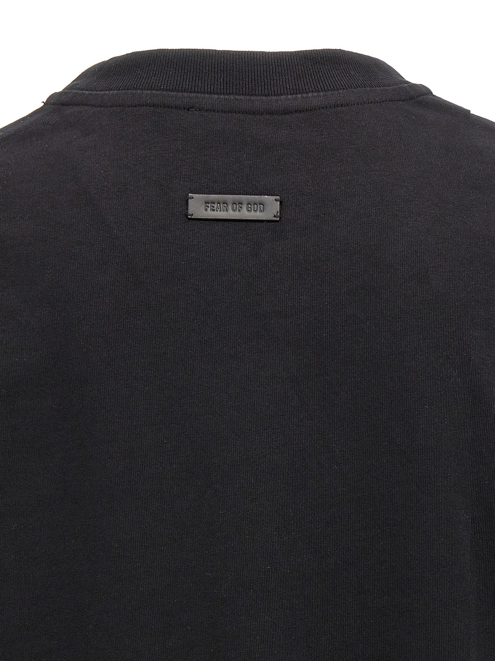 Black Cotton T-Shirt